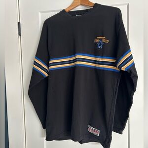 Converse Pro Star Black Shirt with Blue and Gold Accents